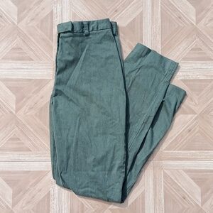 St. John's Bay Olive Green Straight Leg Pants